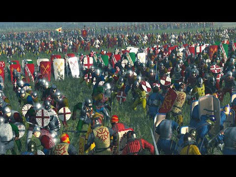 The Battle Pope leads A Mighty Army! - Total War: Medieval Kingdoms 1212 AD