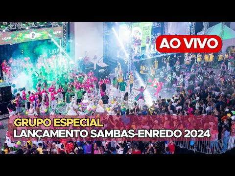 AO VIVO: CARNAVAL 2024 | LANÇAMENTO DOS SAMBAS | ESPECIAL