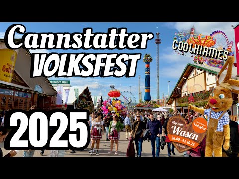 178. Cannstatter Volksfest 2025 | Die größte Party in Süddeutschland | Stuttgart Beer Festival