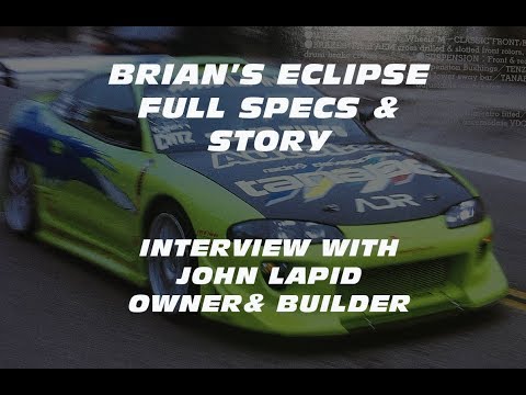 THE BUILDING OF BRIAN'S ECLIPSE