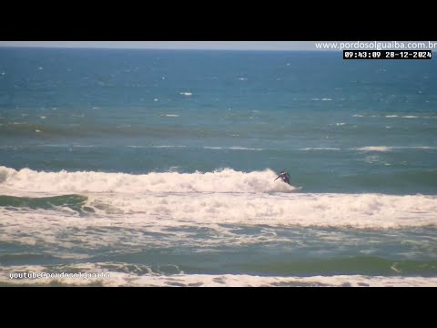 AO VIVO da Praia de Xangri-Lá - Litoral do Rio Grande do Sul - Clima, Ondas, Mar Sul LIVE CAM ライブ 居住