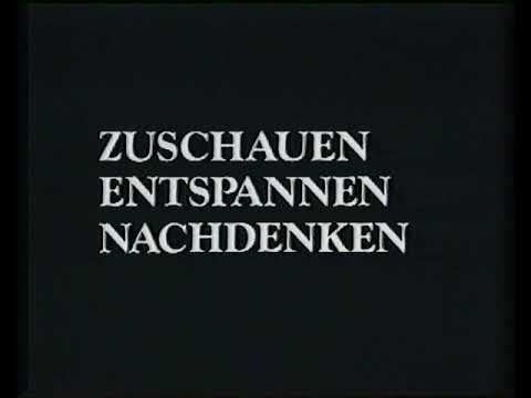 ARD 14.08.1991 Tagesschau, ZEN, Sendeschluss