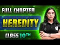 Heredity FULL CHAPTER | Class 10th Science | Chapter 08 | Udaan