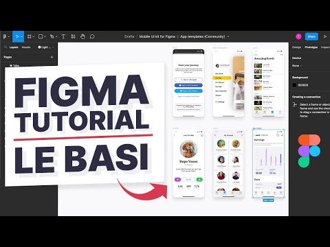 Figma tutorial Italiano - Le basi di Figma