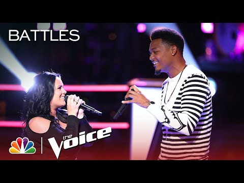 The Voice 2018 Battle - Mike Parker vs. Natasia GreyCloud: "Gravity"
