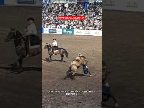 JINETEADA EN JESÚS MARÍA 2026 |BASTOS Y ENCIMERA| #caballos #horse