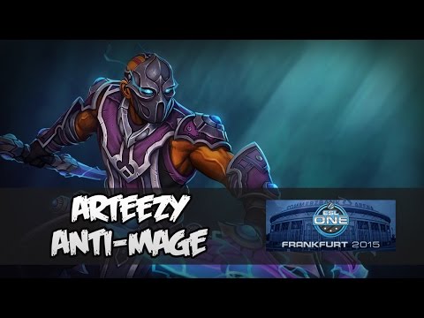 Arteezy (Anti-Mage) - TEAM SECRET vs. EVIL GENIUSES @ ESL One Frankfurt 2015