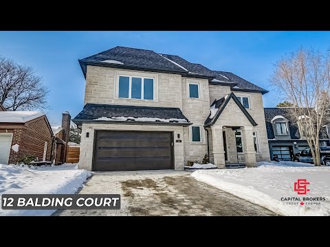 $6,988,000 - 12 Balding Court, Toronto, ON / Featuring CHRISTOPHER BONIL at CAPITAL BROKERS GROUP