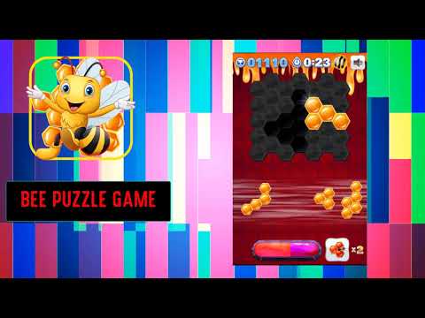 bee puzzle game video thumbnail