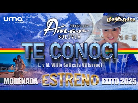 🇧🇴 ESTRENO 2025  Jhony Luna & Amar Bolivia - Morenada "Te conocí" 4K
