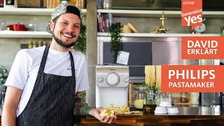 David Erklärt den Philips Pastamaker