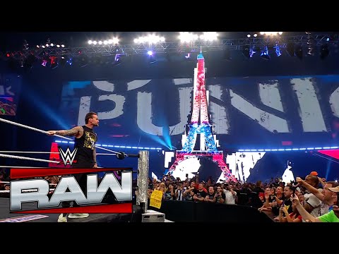 CM Punk Entrance: WWE Raw in Paris, France, September 1, 2025