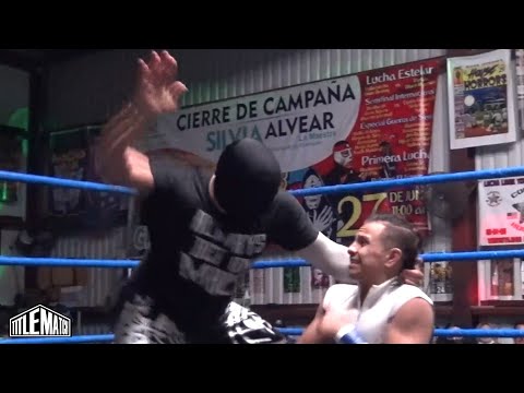 ASF vs Ninja Mack (Lucha Maniaks & Loko Wrestling) Houston, TX