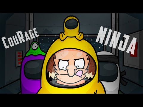 Absolute chaos playing with Ninja in Among Us | xQcOW