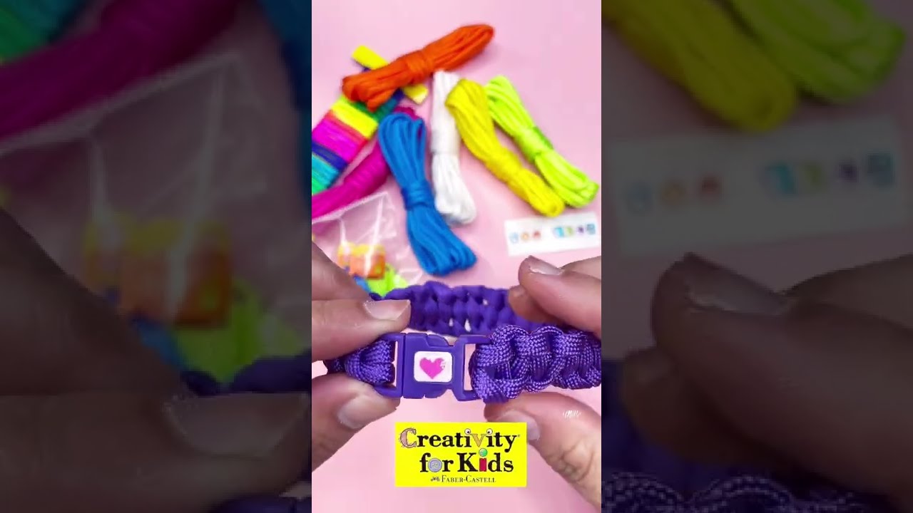 Create colorful paracord bracelets!