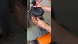Small Knotless Parting Tutorial 🤗 #knotlessbraidstutorial #knotlessbraids #braids #boraborabraids