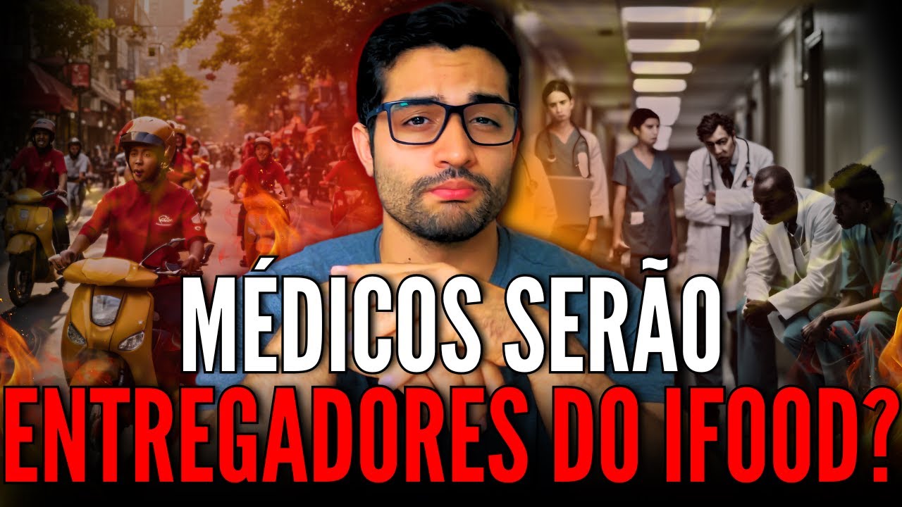 BOMBA! OS MÉDICOS VÃO SE TORNAR MOTORISTAS DE APLICATIVO NA PRÓXIMA DÉCADA?