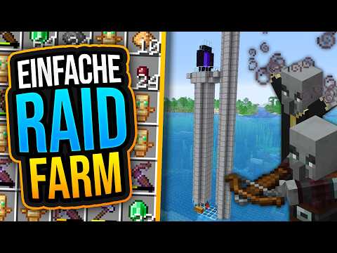RAID FARM (TUTORIAL) ✨ Minecraft 1.21.10