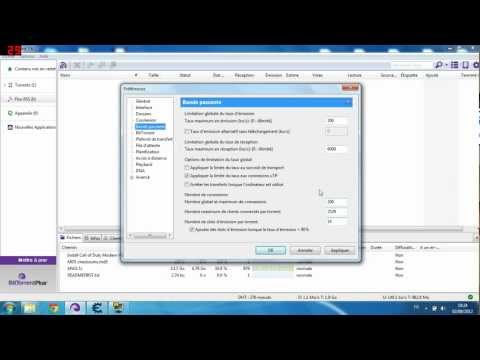 comment regler bittorrent
