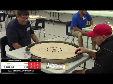 2022 Belleville Crokinole Challenge - Langill v R Beierling - Round Robin