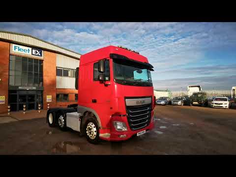 New In Stocklist For Sale: DAF XF106 460 EU6 6X2 TRACTOR UNIT 2015 - PN15 HVU