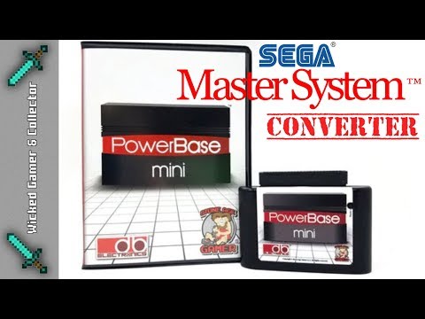 Sega Megadrive / PowerBase Mini Master System Converter / Unboxing & Gameplay
