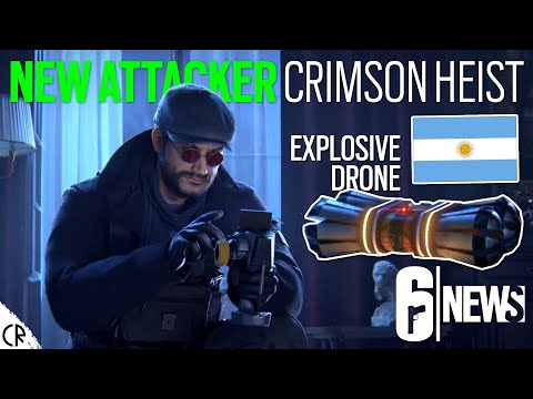Trailer New Attacker Flores - Crimson Heist - 6News - Rainbow Six Siege