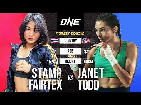 WOMEN’S KICKBOXING WAR 🔥 Stamp Fairtex vs. Janet Todd II