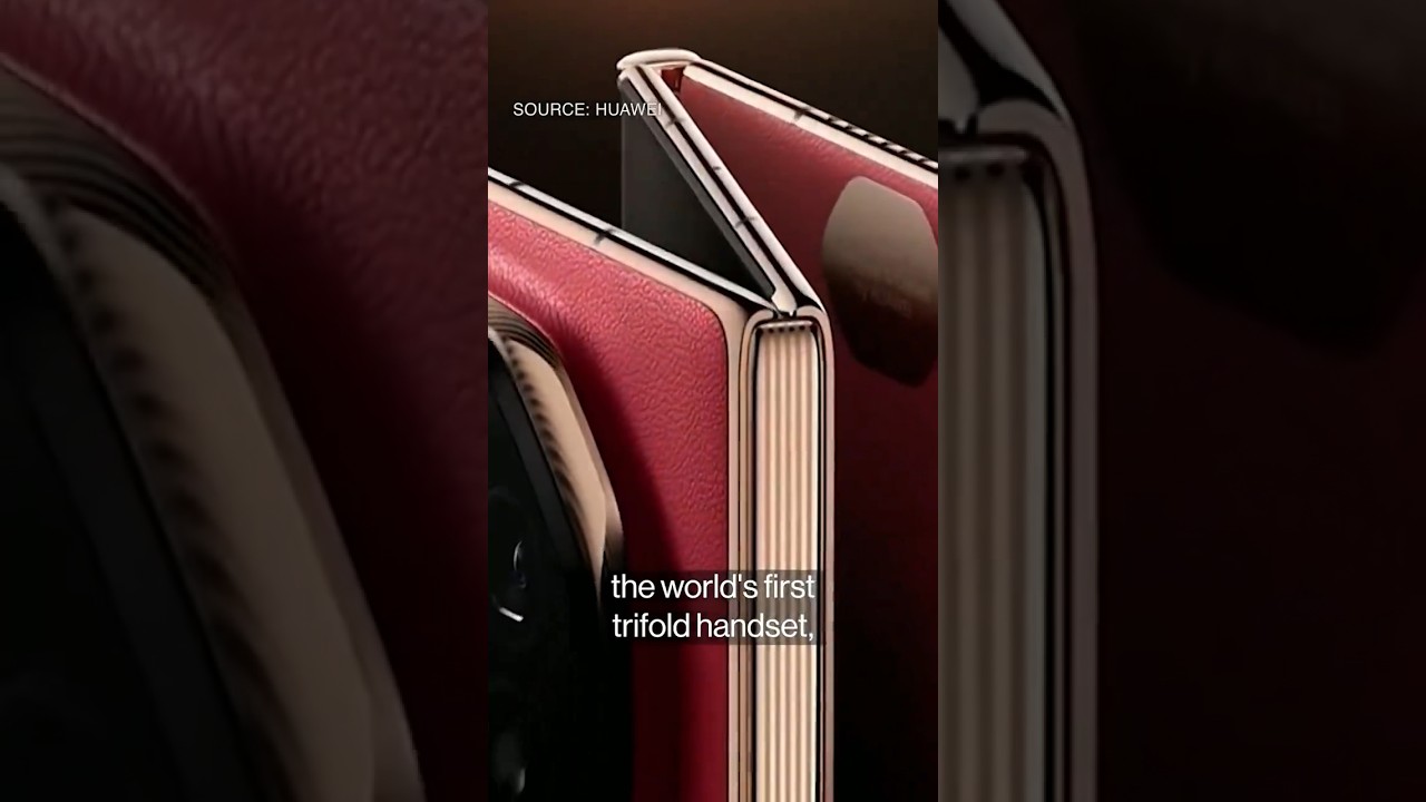 Huawei Unveils $2,800 Trifold Phone Hours After iPhone 16 Debut