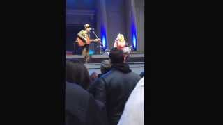 Shovels and rope new song! After the storm at Berkeley Greek Theater