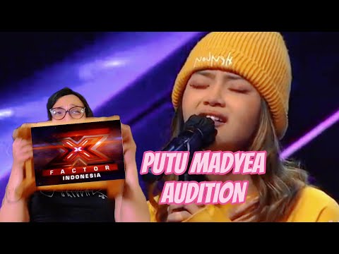 FANGIRL REACTION TO PUTU MAYDEA X FACTOR INDONESIA 2021 AUDITION