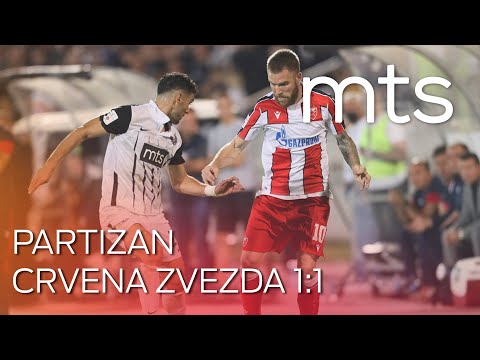 165. Večiti derbi, FK Partizan FK Crvena zvezda 1:1, LLT SLS 9. kolo sezona 2021/22