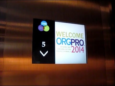 Otis Traction Elevators at the Amway Grand Plaza Hotel, Grand Rapids, MI (Retake)