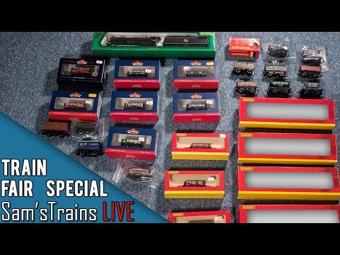 Sam'sTrains Live: S5 EP1 - Train Fair Unboxings