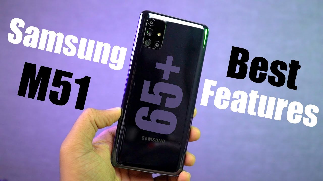 Samsung Galaxy M51 65+ Best Features
