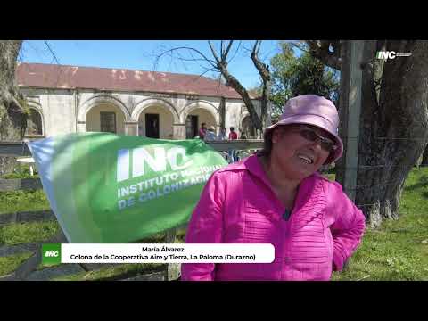 María Álvarez, integrante de la cooperativa Aire y Tierra en La Paloma (Durazno)