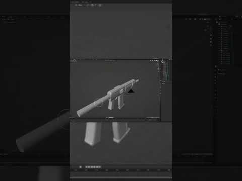 3d модель в blender #3dmodeling #blender #созданиеигры #unity3d