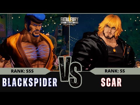 FF:CotW🐺 BLACKSPIDER (Marco Rodrigues) vs SCAR (Ken Masters)⭐Replay Match - FATAL FURY: CotW - 08/25
