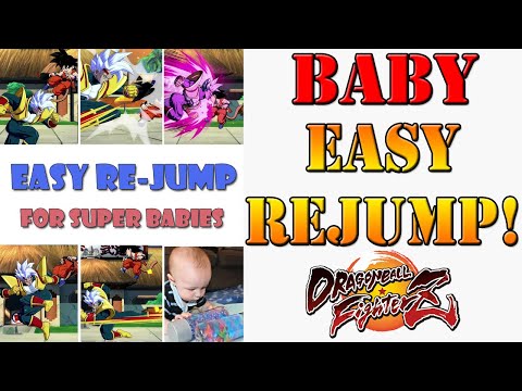 Super Baby 2 has a much easier re-jump combo than other characters in Dragon Ball FighterZ!