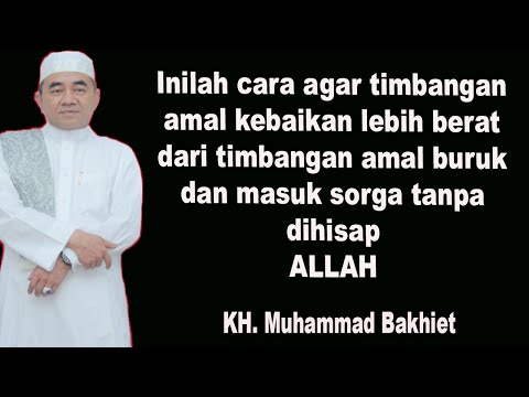 Inilah cara agar timbangan amal kebaikan lebih berat dari timbangan amal buruk