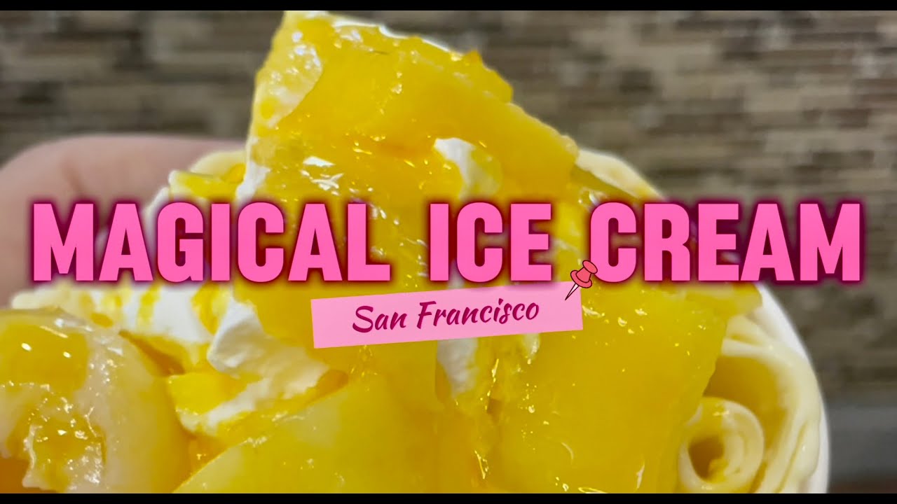 The Perfect Mango Rolled Ice Cream in Chinatown: A Look Into the Process