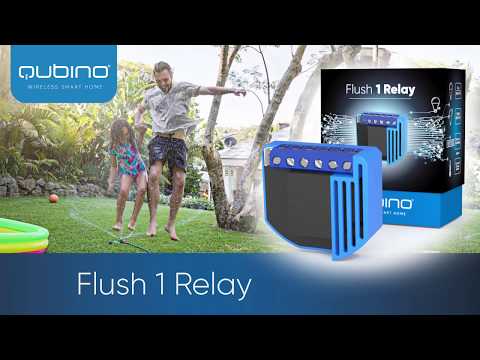 Smart irrigation system with Qubino