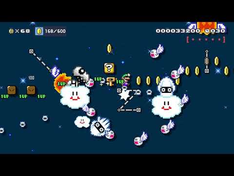 *Keep Run* 目指せ!天下に名を轟かす半自動! 〜蝦2~ by Alƒα/あるふぁ~ 🍄 Super Mario Maker 2 🍄 No Co