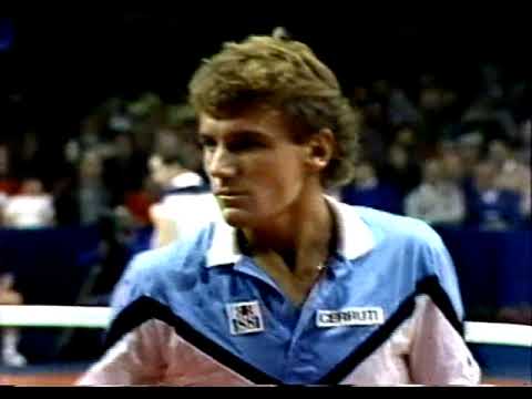 John McEnroe vs Mats Wilander SF Masters 1983