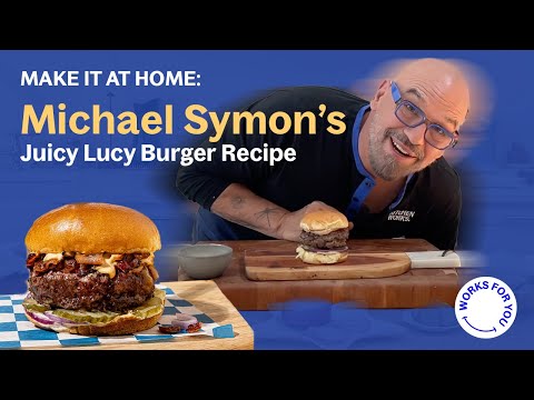 Michael Symon Reinvents the Juicy Lucy (Burger) Recipe