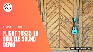 Video thumbnail for Flight TUS35 Light Blue - Adelinasnotes - "Mamma Mia" Cover - Ukulele Sound Demonstration by Flight Ukulele