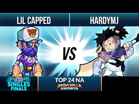 Lil Capped vs HardyMJ - Top 24 - Brawlhalla World Championship 2020 - 1v1 NA