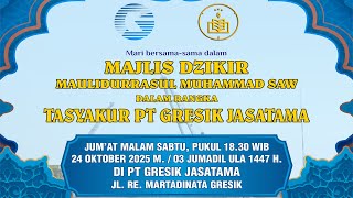 Download lagu 🔴 MAJLIS DZIKIR MAULIDURRASUL SAW DALAM RANGKA TASYAKUR PT GRESIK JASATAMA, GRESIK - JAWA TIMUR. mp3