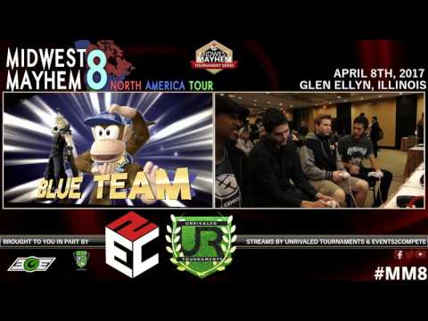 Midwest Mayhem 8 Doubles  WINNERS ROUND 2 - Torch + Squiddy vs Ksev + Zinoto