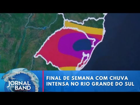 Previsão do tempo: Final de semana com chuva intensa no Rio Grande do Sul | Jornal da Band
